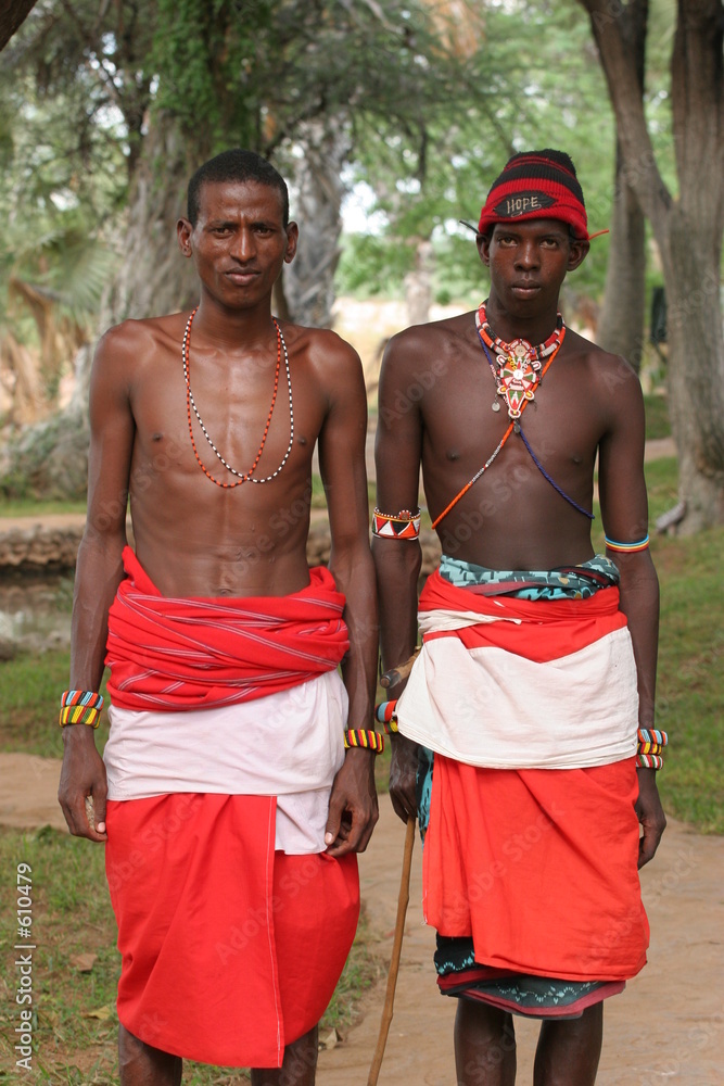 portraits en pieds de samburu