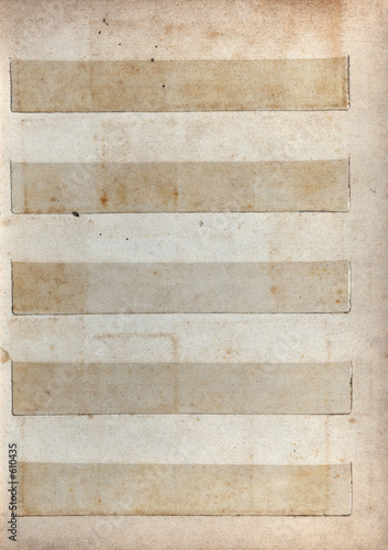 stamp album pages set