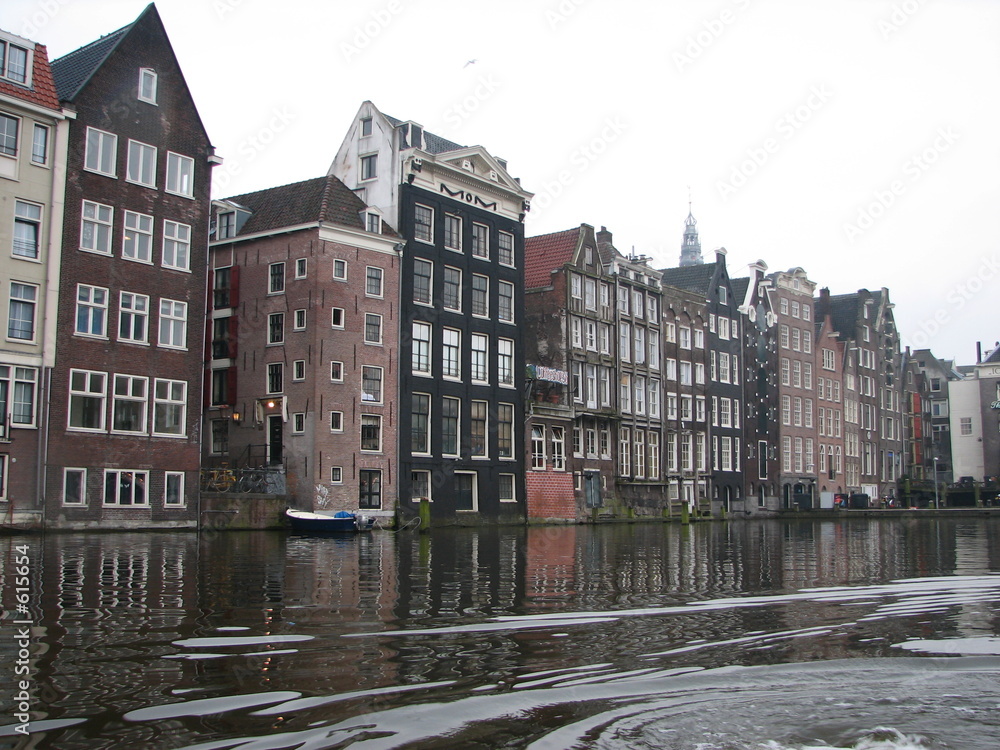 Naklejka premium amsterdam house
