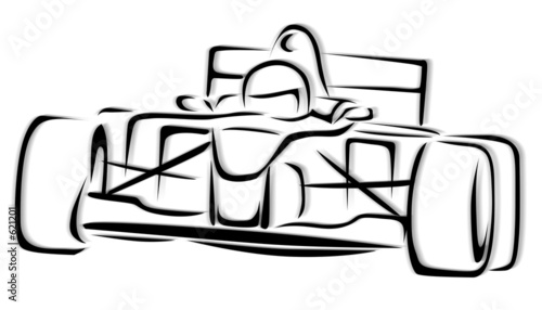 f1 racing car
