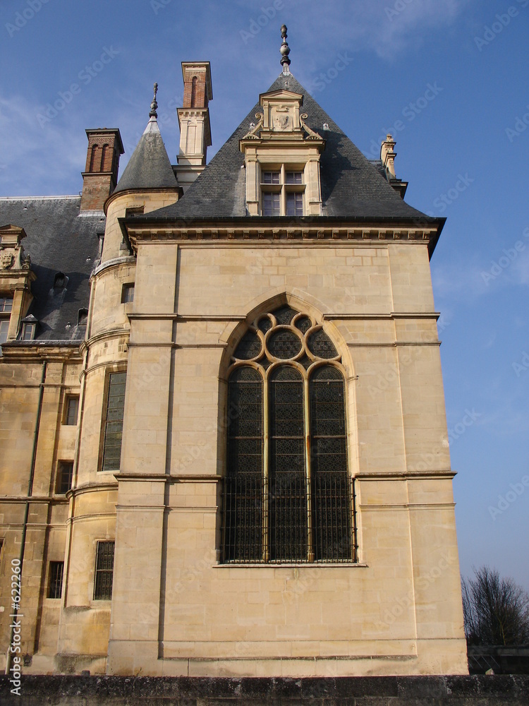 Fototapeta premium aile du château d'ecouen
