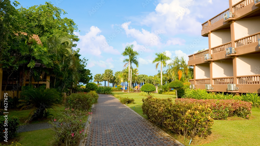 Fototapeta premium resort