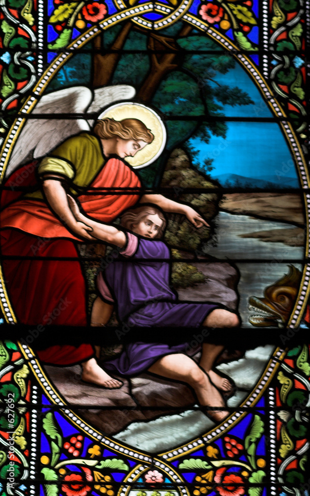 vitraux con escena biblica vitraux con escena biblica