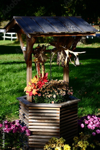 harvest wishing well photo