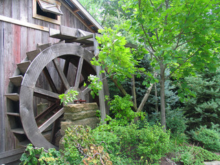 Keuken achterwand Molens Historische molen in landelijk decor  © rxr3rxr3