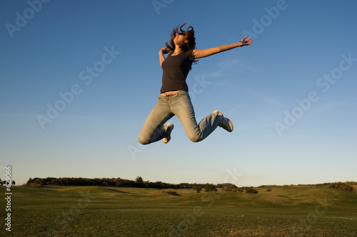 happy jump