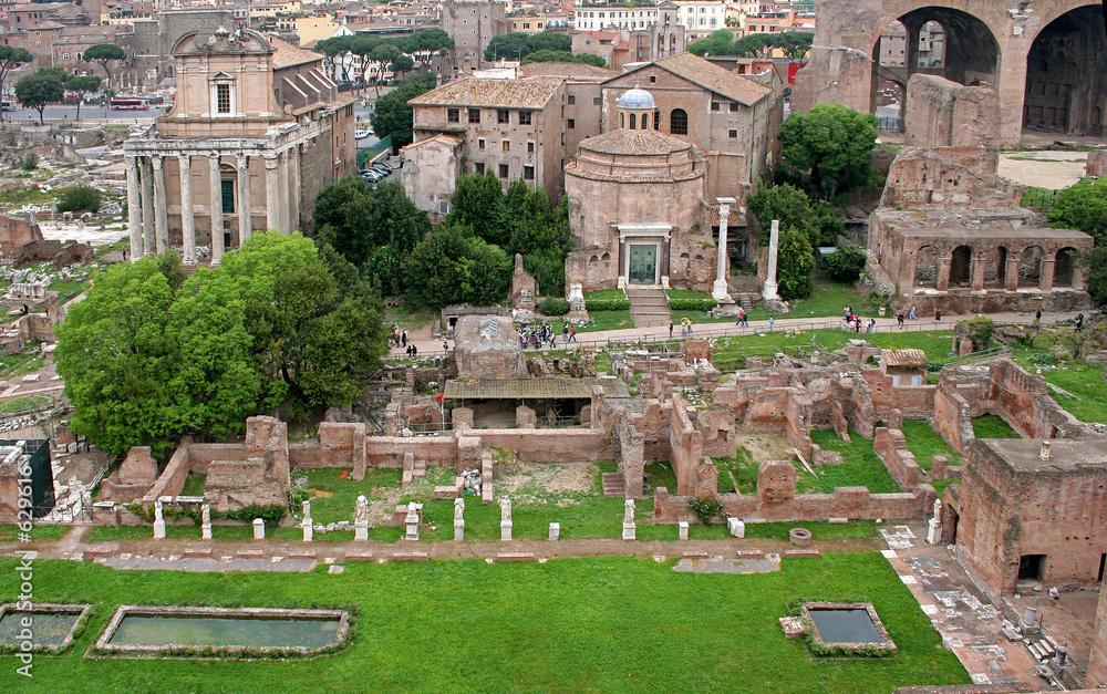 Obraz premium ruines romaines