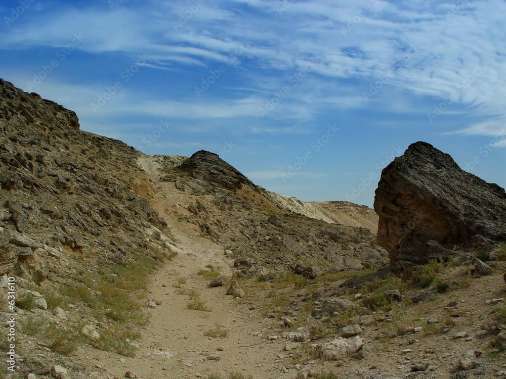 Fototapeta premium road among mountains