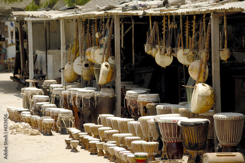 musical instruments, senegal