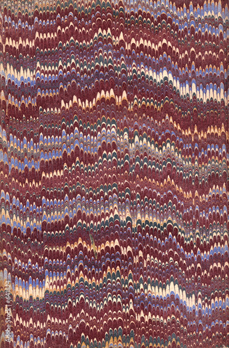 renaissance/victorian marbled paper 45