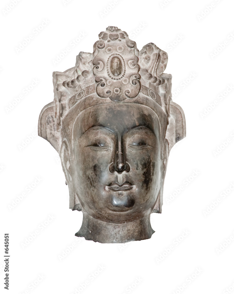 crowned budda