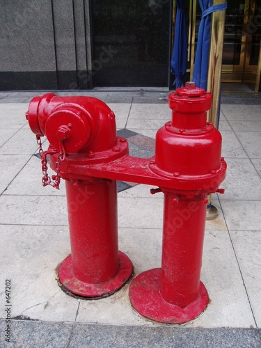 red fire hydrant