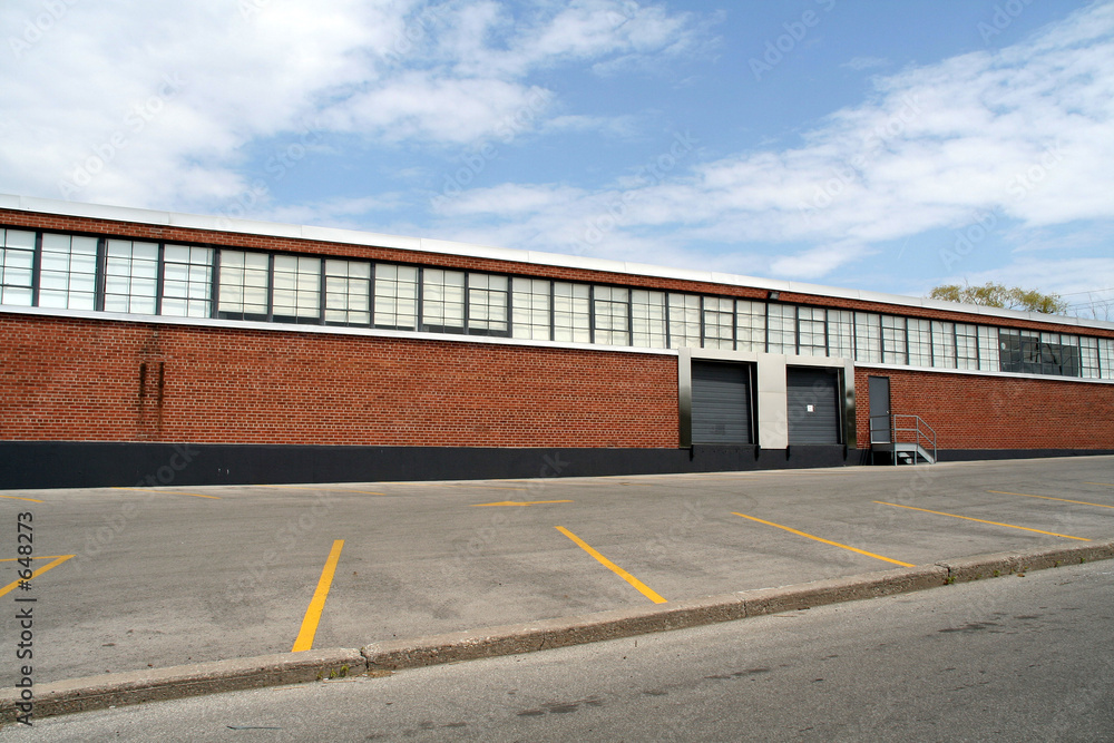 industrial building loading dock