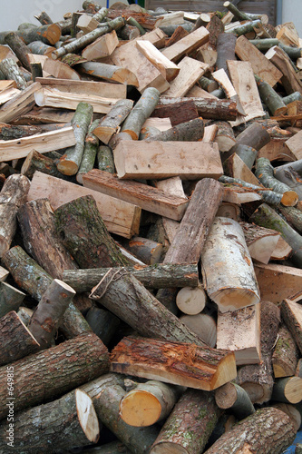 Canvas-taulu bois de chauffage