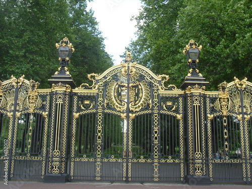 Canvas Print designed gates