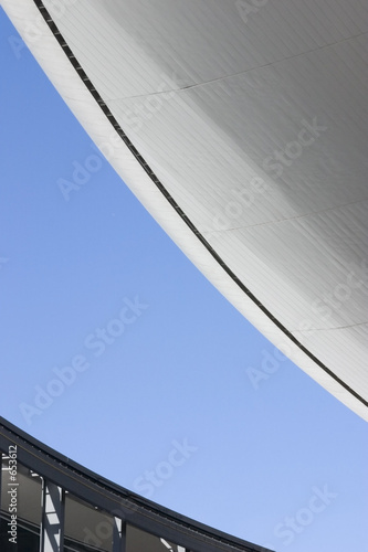abstract building roof in las vegas strip
