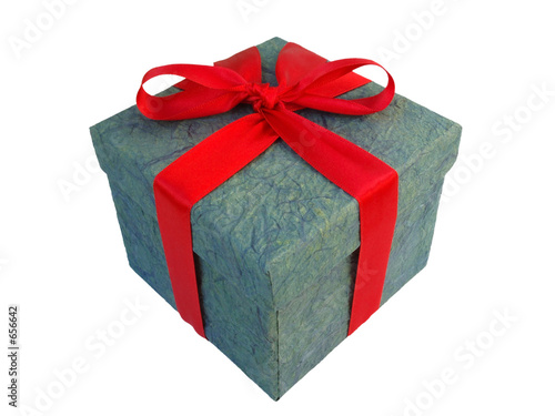 geschenk mit schleife