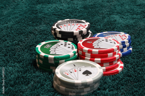 stack of chips photo