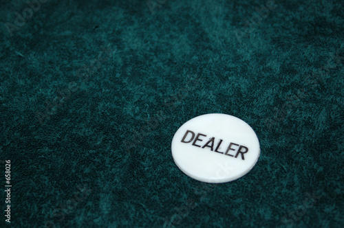 dealer button (right)