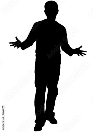 male silhouette