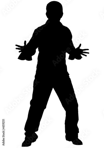 male silhouette