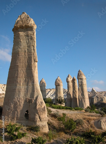 fairy chimneys of cappadocia, turkey