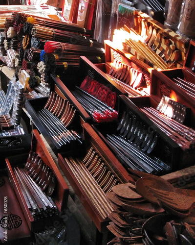 chopsticks for sale, hoi an, vietnam