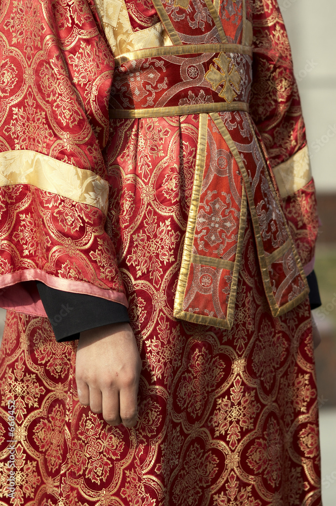 clothes of the russian orthodoxy preacher