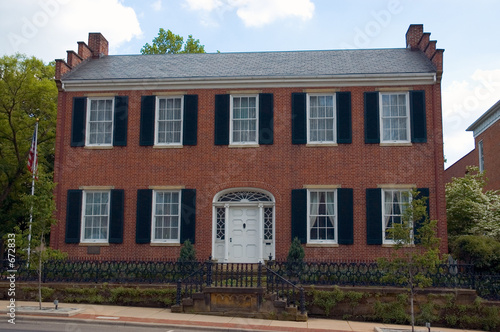 federal style home