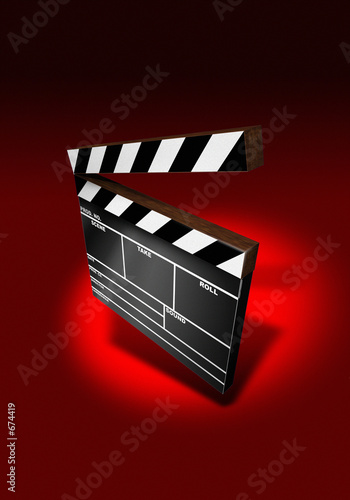 clapper board