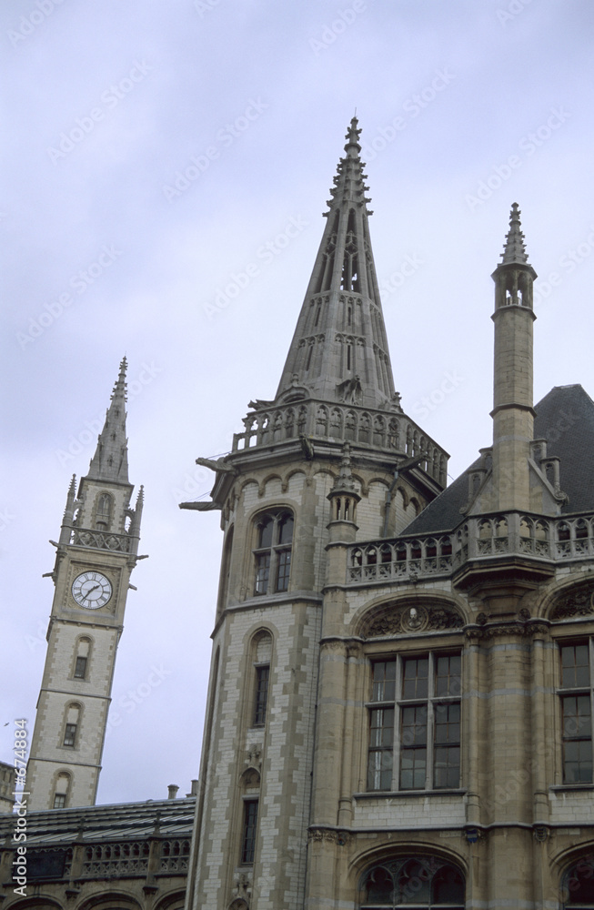 ghent clock tower