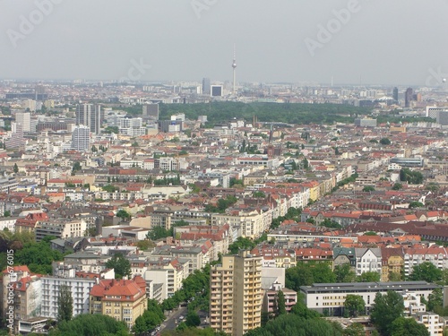 fernsehturm vom funkturm gesehen