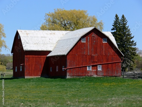 red barn