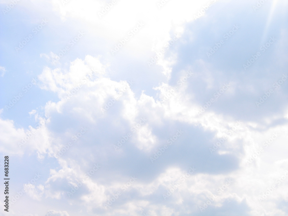 Naklejka premium solar sky