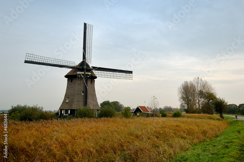 a dutch windmill