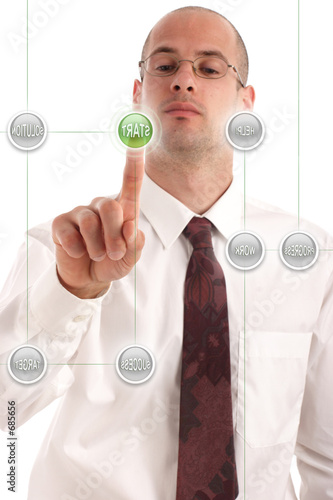 press the right key