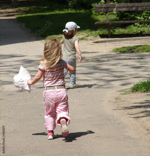 girls at playground
