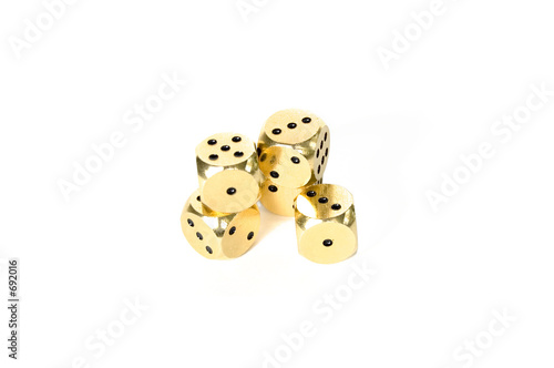 stacked dice