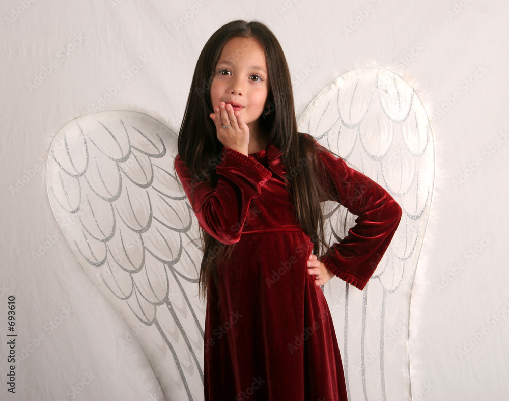 Fotografie kiss from an angel