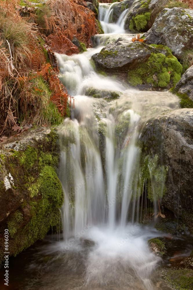 a water cascade