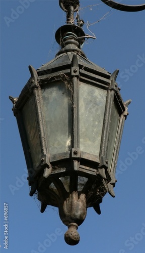 streetlamp, recoleta friedhof