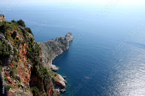 a view of alanya castle