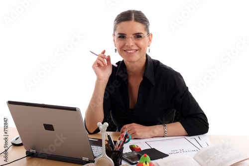 portrait of a young business woman