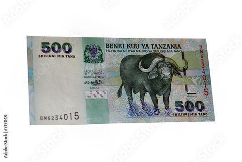 500 tanzanian shillings