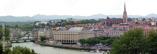 bayonne - vue de la citadelle photo