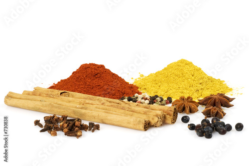 colorful spices