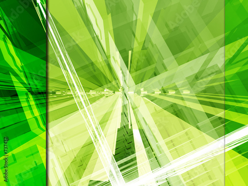green effects layout design