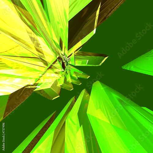green abstract background