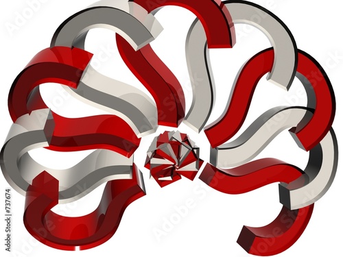 red and white asking question