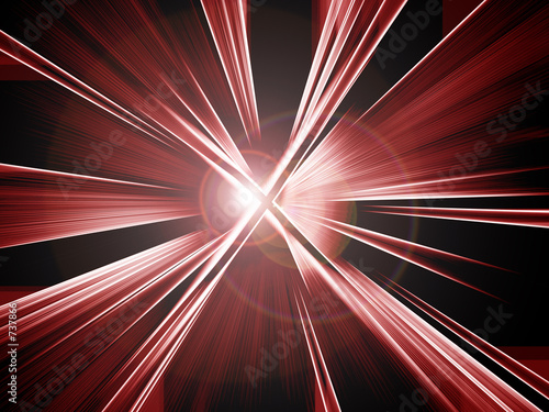 red abstract bacground